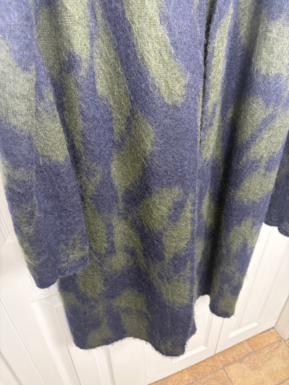 COS Mohair Longline Duster/ Open Front Cardigan Size L - Picture 8 of 11